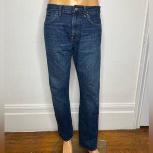 J. Crew 770 Straight Leg Dark Wash Denim Jeans Men’s Size 34X31 Cotton